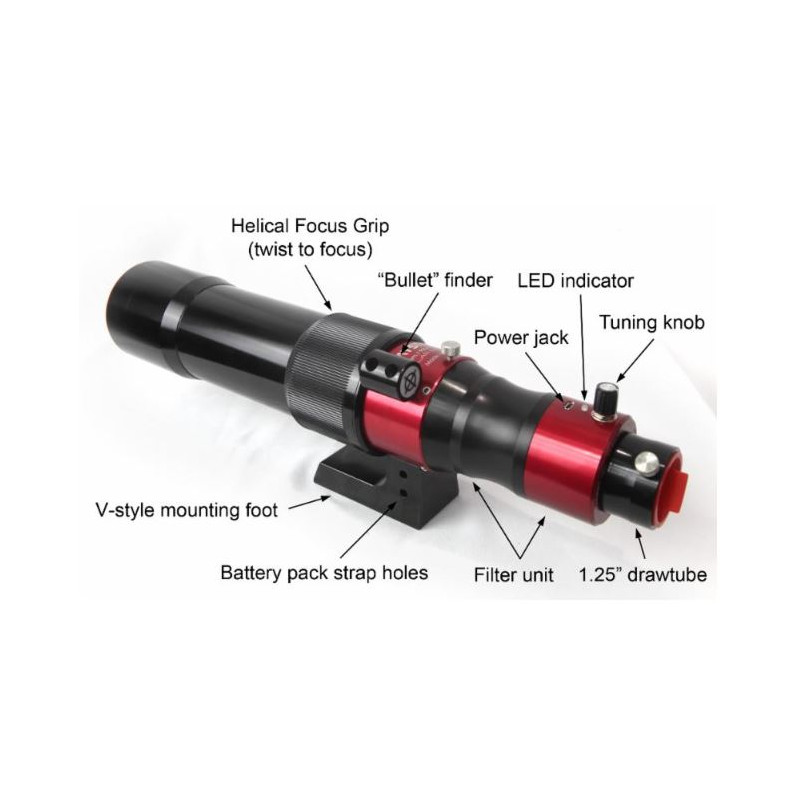 DayStar Sonnenteleskop ST 60/930 SolarScout SS60-ds H-Alpha OTA