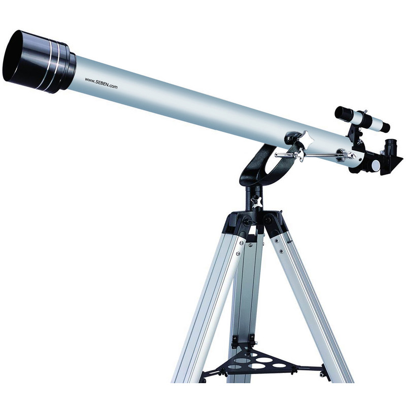 Seben 90-600 Star Commander Refraktor Teleskop + Smartphone Adapter DKA5 + Sonnenfilter
