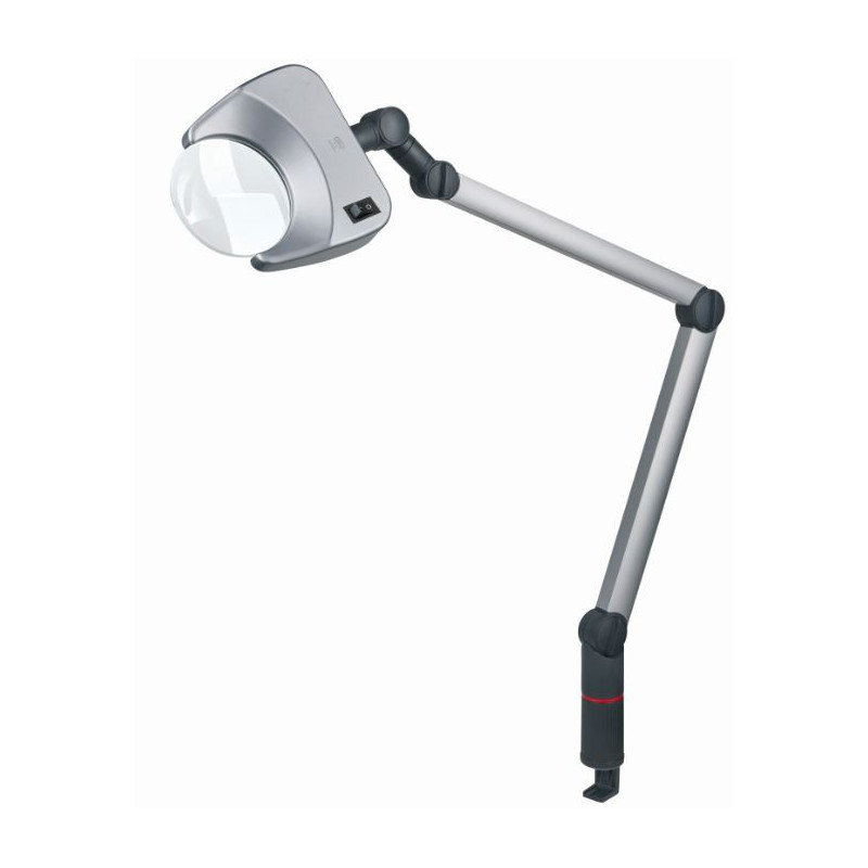 Schweizer Lupenleuchte Tech-Line LED Bifo 2700K, 2x/3X, Ø120/31,5mm, bifokal, bikonvex