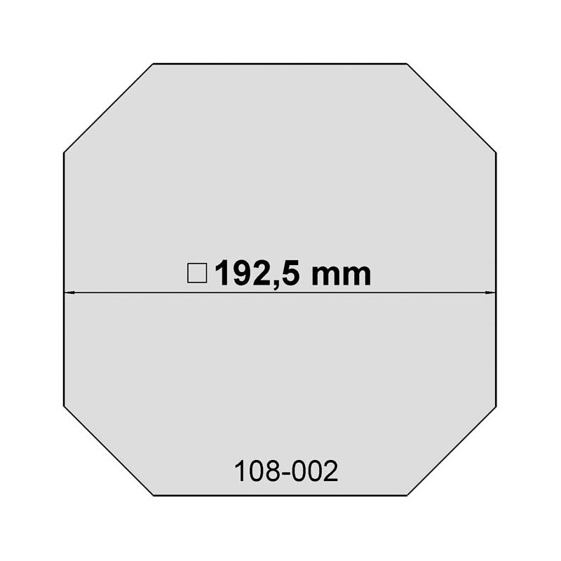 euro EMC Filterfolie Ersatzfolie für Sonnenfilter Größe 8 AstroSolar