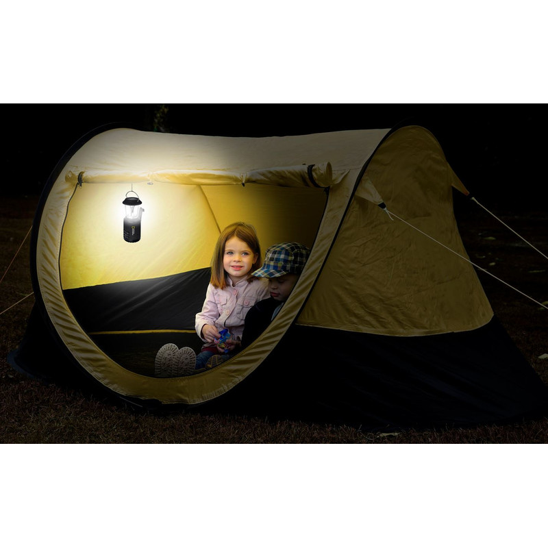 National Geographic Arbeitslampe Solar Camping Laterne mit Radio