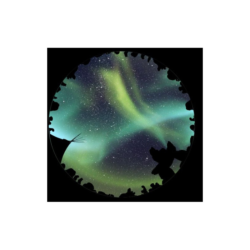 astrial Dia für das Sega Homestar Planetarium Aurora Australis Scenic