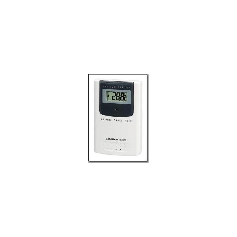 Soligor LCD-Funksensor mit Thermometer TS-070