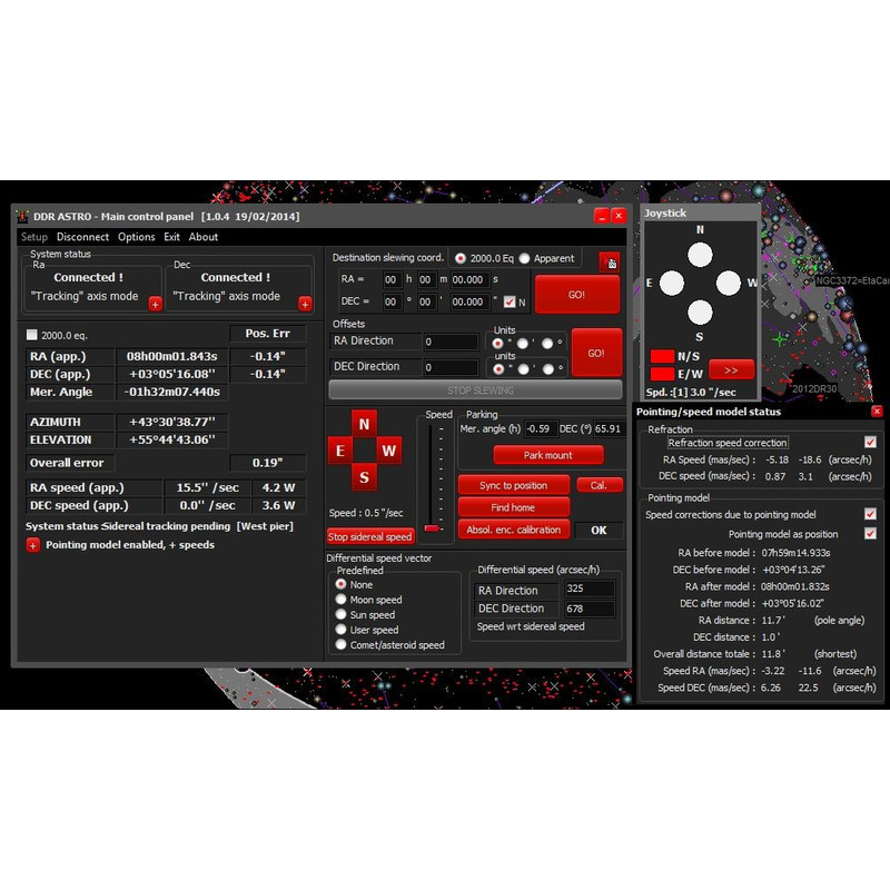 Alcor-System Montierung Direct Drive Nova 120