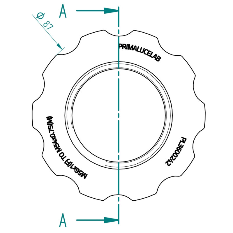 PrimaLuceLab ESATTO 2" Kamera-Adapter M54