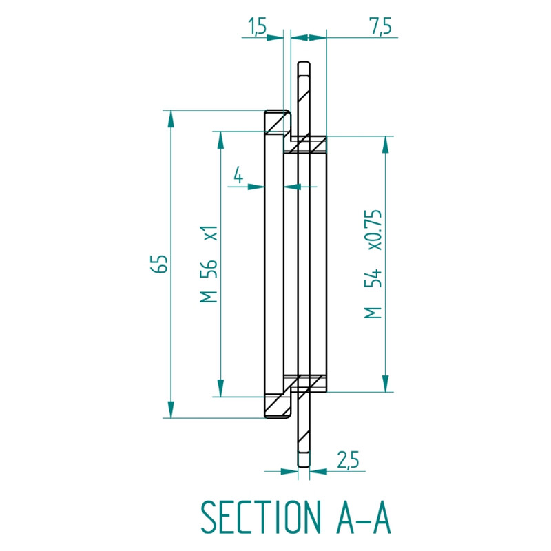 PrimaLuceLab ESATTO 2" Kamera-Adapter M54