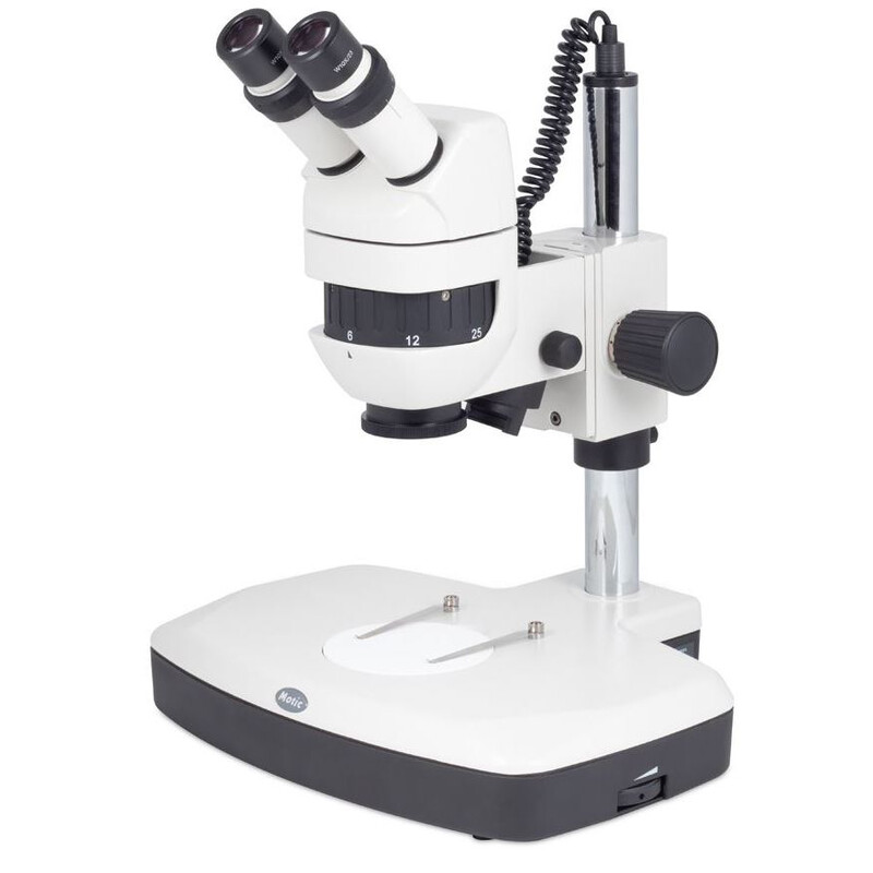 Motic Zoom-Stereomikroskop K-400 L, binokular, CMO, 6x-50x