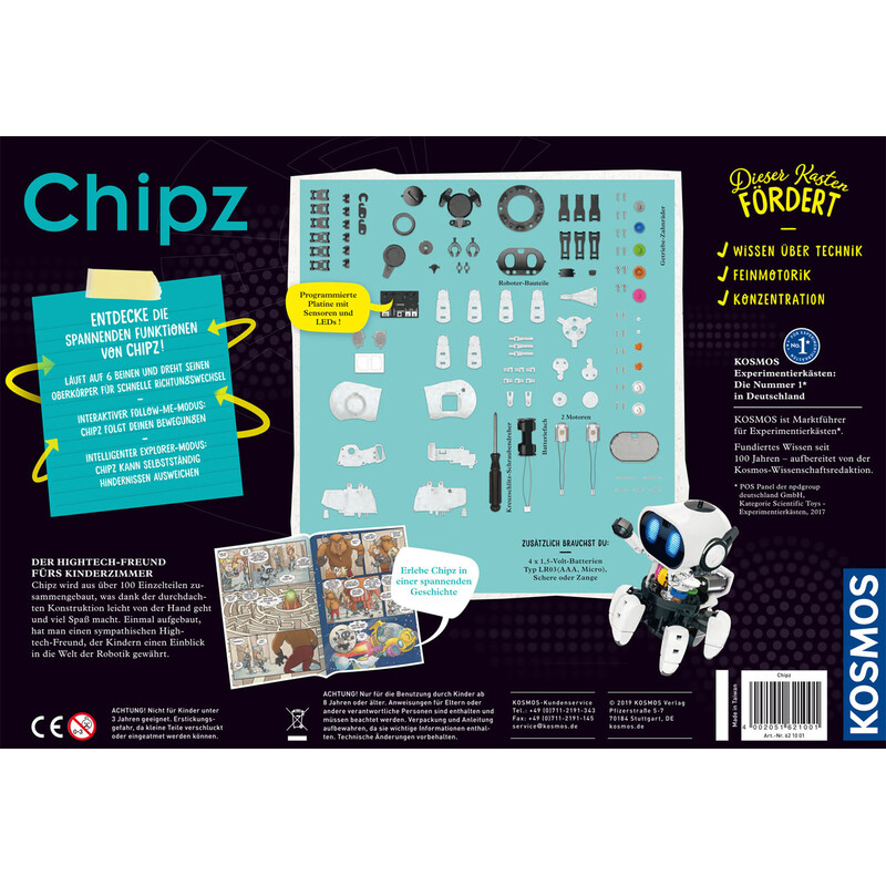Kosmos Verlag Chipz Roboter