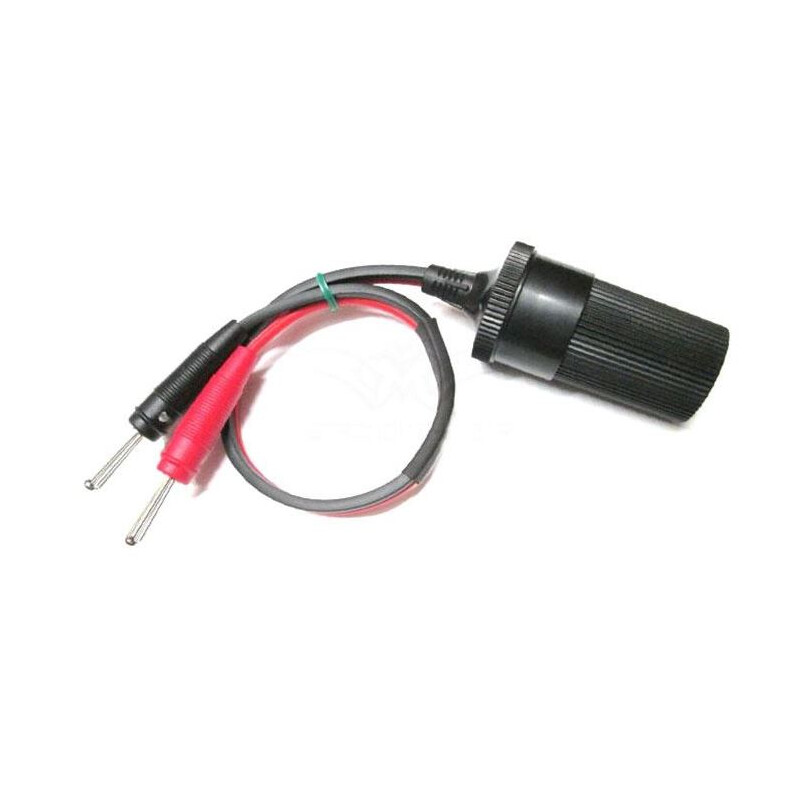 Netzteilkabel Auto 12/24 V Zigarettenanzünder-Stecker-Adapter mit Kabel 0,3  m Endkabel-Anschluss