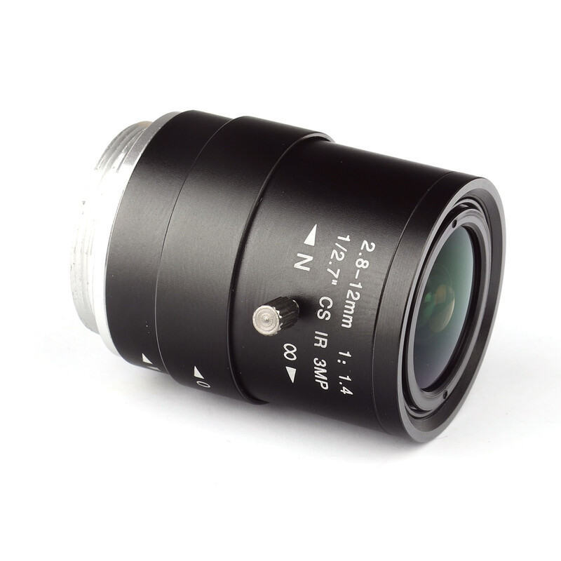 Omegon CS-Mount Objektiv 2,8-12mm f/1,4