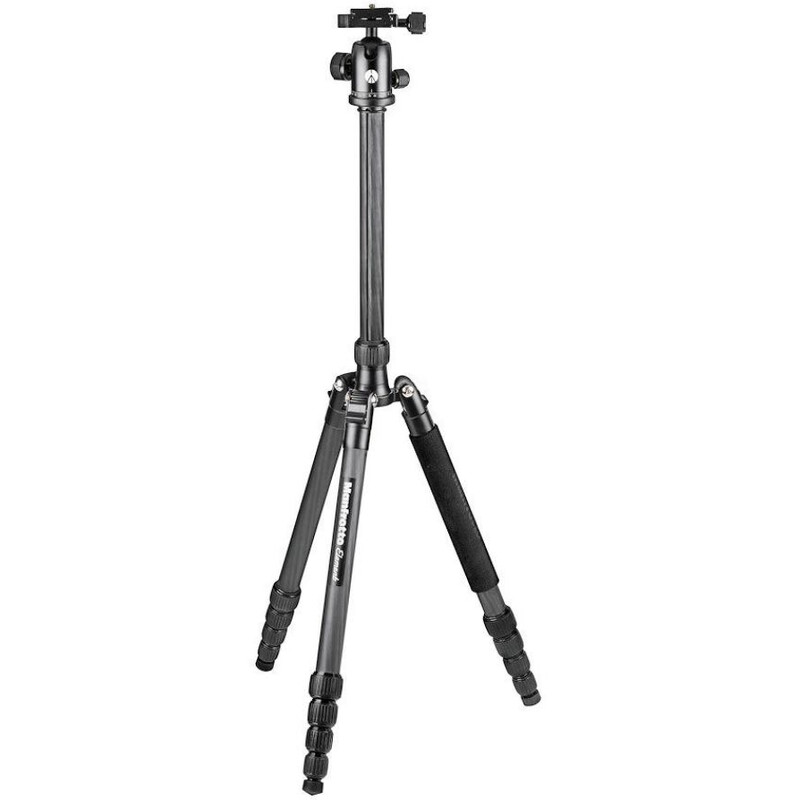 Manfrotto Carbon-Dreibeinstativ Element Traveller groß mit Kugelkopf