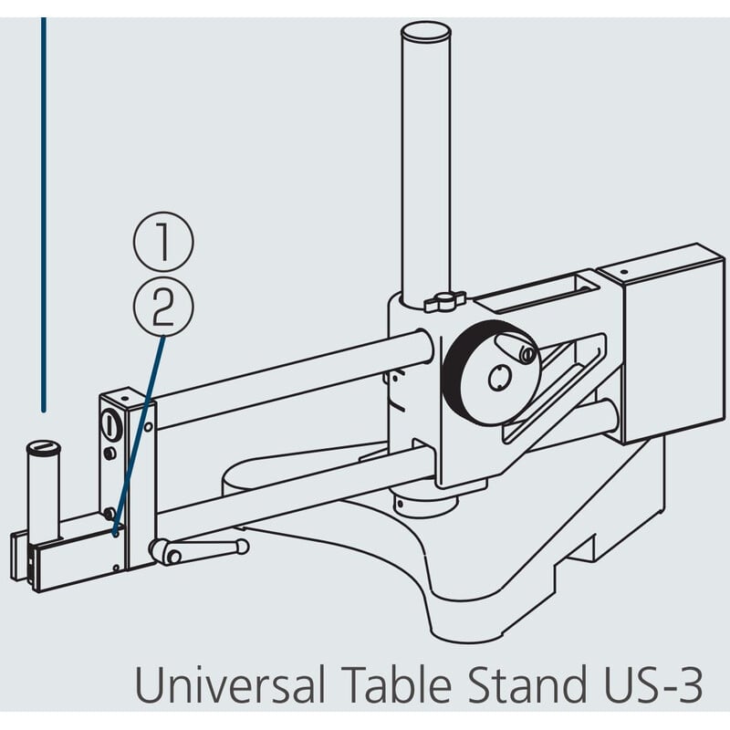 Nikon Überhängendes Stativ US-3,  double arm Universal Stand, for C-FMAN or SM Focusing Mount