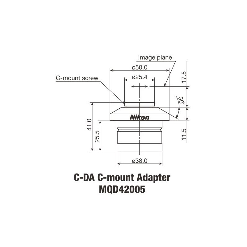 Nikon Kamera-Adapter C-DA C-Mount Adapter