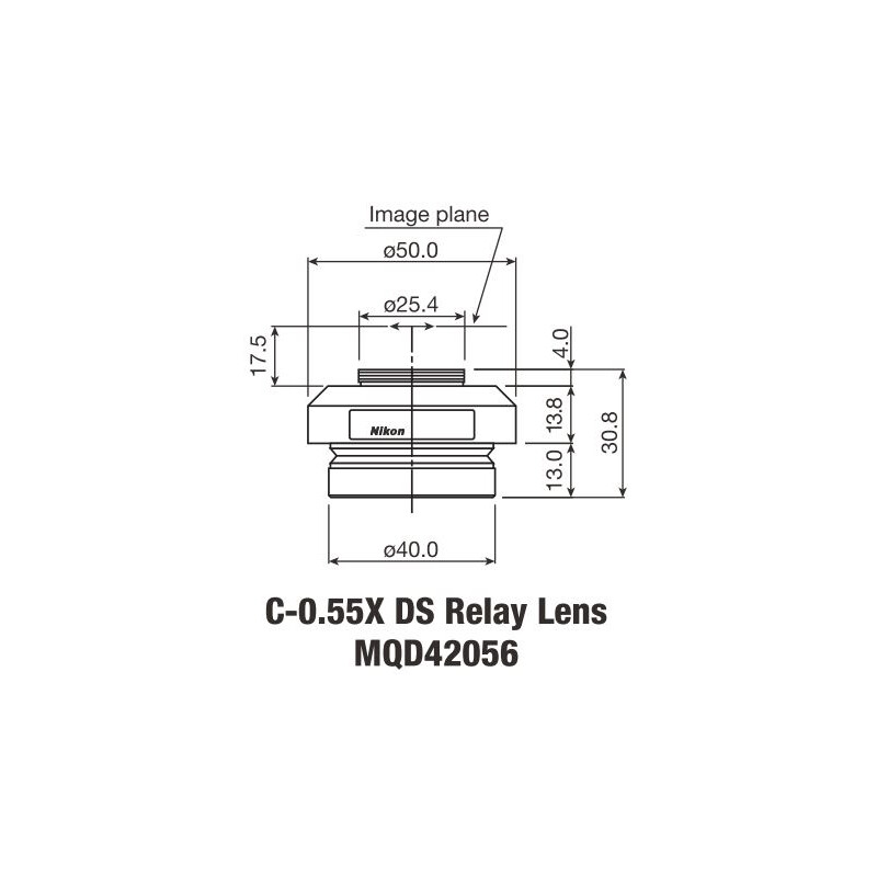 Nikon Kamera-Adapter C-Mount-Adapter 0,55x