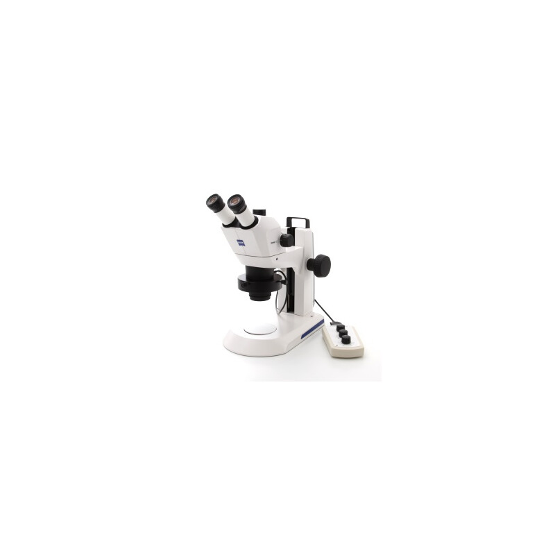 ZEISS Zoom-Stereomikroskop Stemi 305; trino; Greenough; w.d.110mm; 16x/14; ZOOM 5:1;  0.8-8.0;  2.0x Vorsatzlinse, VisiLED Ringlicht