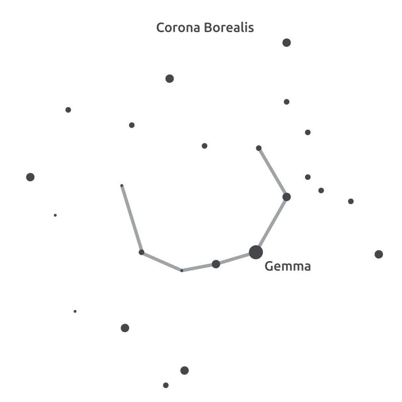 Masketo Mund- und Nasenmaske Polyester Corona Borealis 5 Stück