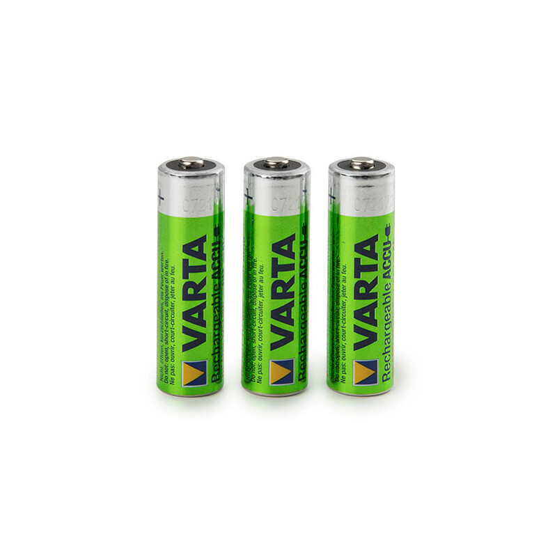 Euromex Set of 3 rechargeable batteries