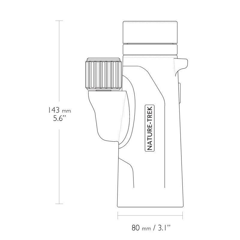 HAWKE Monokular Nature-Trek 8x42 Mono