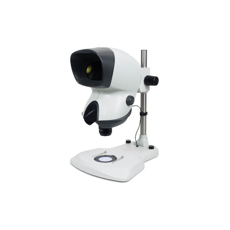 Vision Engineering Zoom-Stereomikroskop MANTIS Elite-Cam, MHDVF-TS, Säulenstativ, Auf-Durchlicht, LED, Kamera, 2MP, Vifox SW, o. Objektive