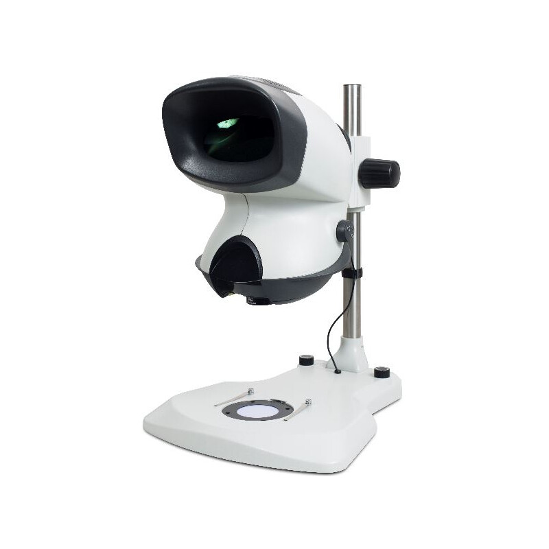 Vision Engineering Zoom-Stereomikroskop MANTIS Elite TS, ME-TS, Kopf,  Auf-Durchlicht, LED, Säulenstativ, mit 2 -fach Revolver,  2-20x, o. Objektive