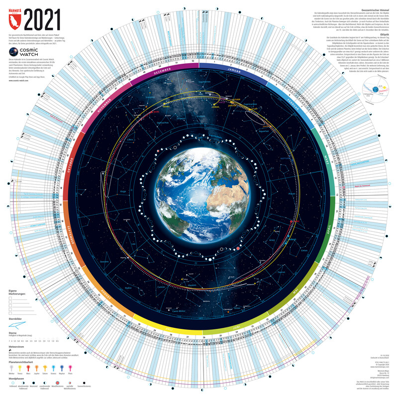 Marmota Maps Jahreskalender 2021