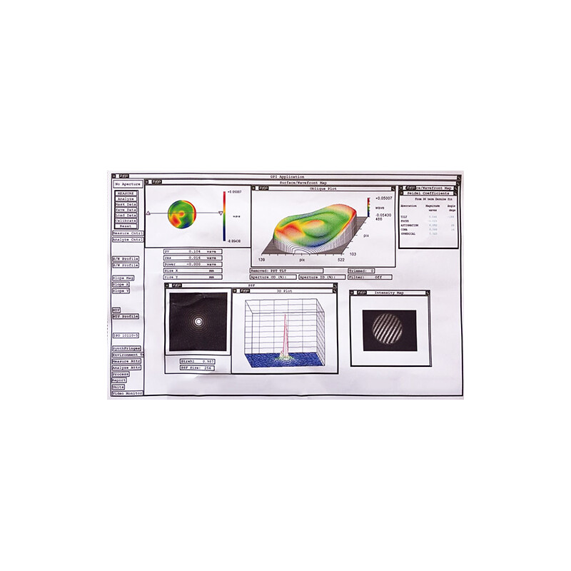 Tecnosky Apochromatischer Refraktor AP 80/480 OWL Triplet OTA