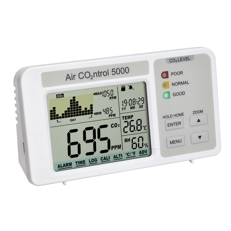 TFA CO2-Monitor mit Datenlogger AIRCO2NTROL 5000