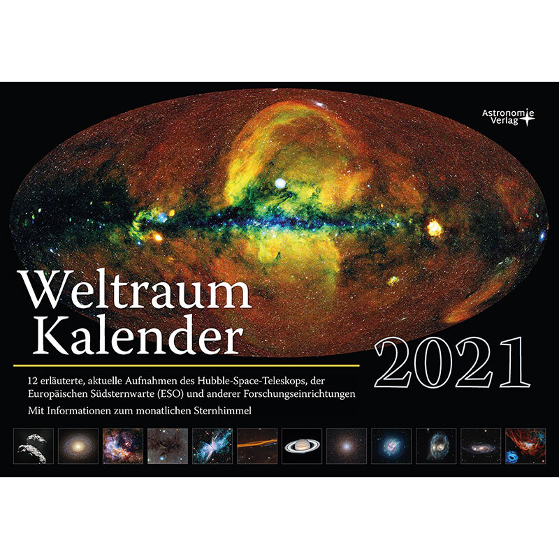 Astronomie-Verlag Weltraum-Kalender 2021