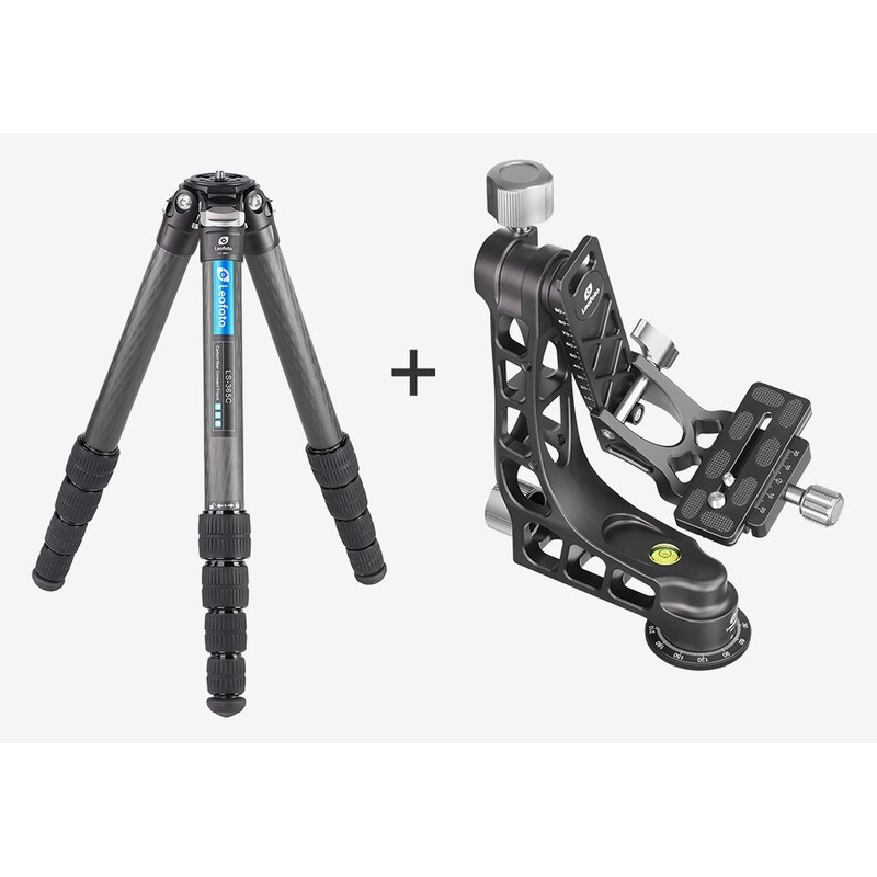 Leofoto Carbon-Dreibeinstativ LS-365C Ranger + PG-1 Gimbal