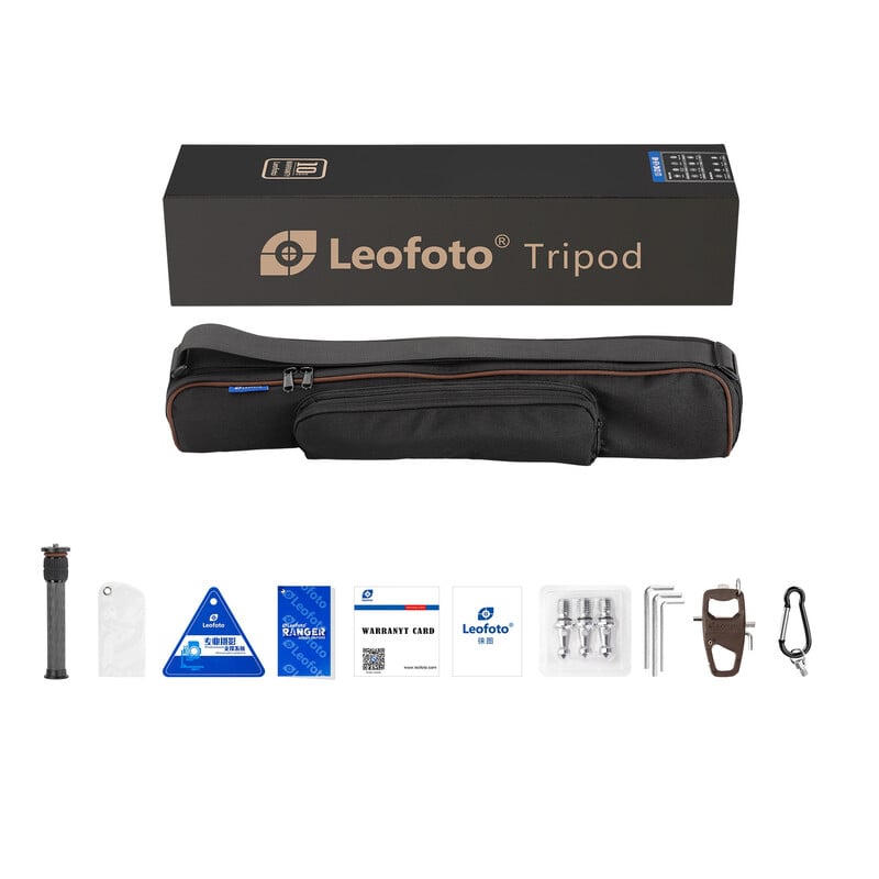 Leofoto Carbon-Dreibeinstativ LS-324C Ranger + Ballhead LH-40