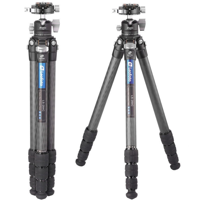 Leofoto Carbon-Dreibeinstativ LS-284C Ranger + Ballhead Panorama LH-30PCL