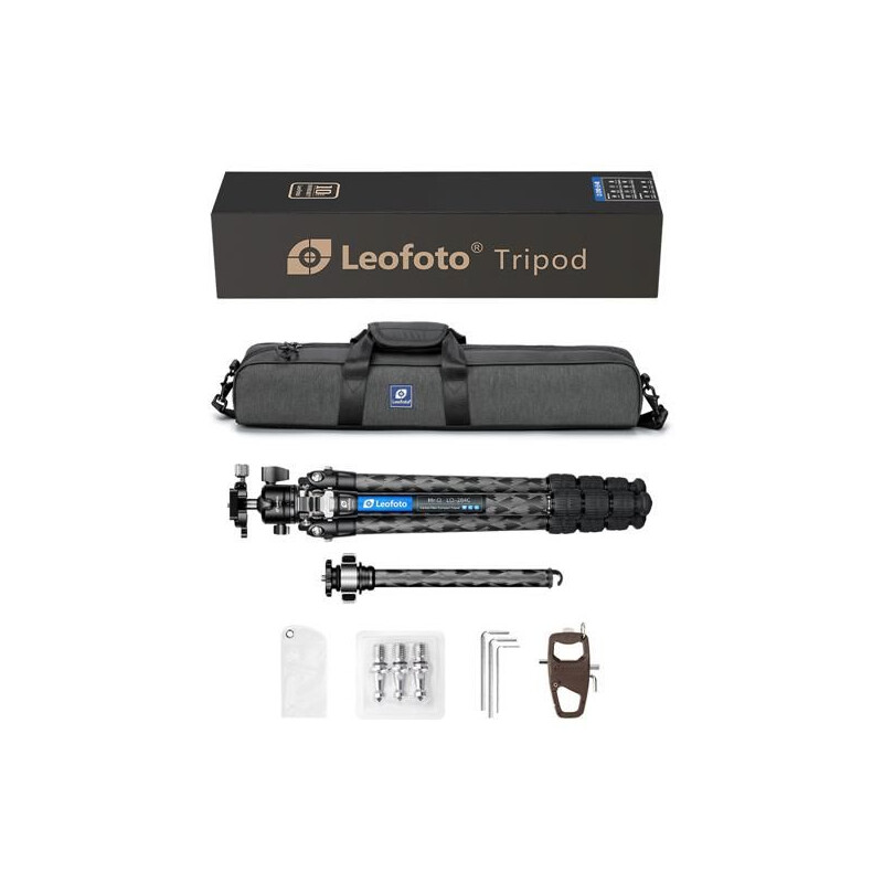 Leofoto Carbon-Dreibeinstativ LQ-284C Mr. Q + Ballhead LH-30