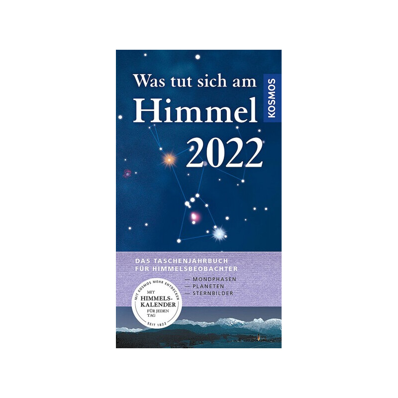 Kosmos Verlag Jahrbuch Was tut sich am Himmel 2022