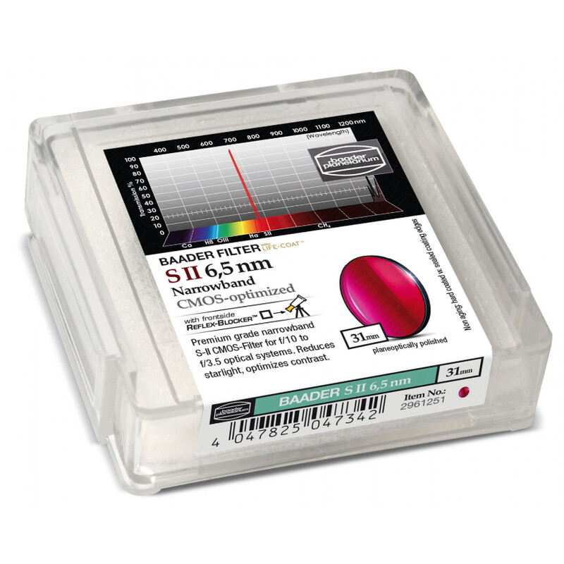Baader Filter SII CMOS Narrowband 31mm
