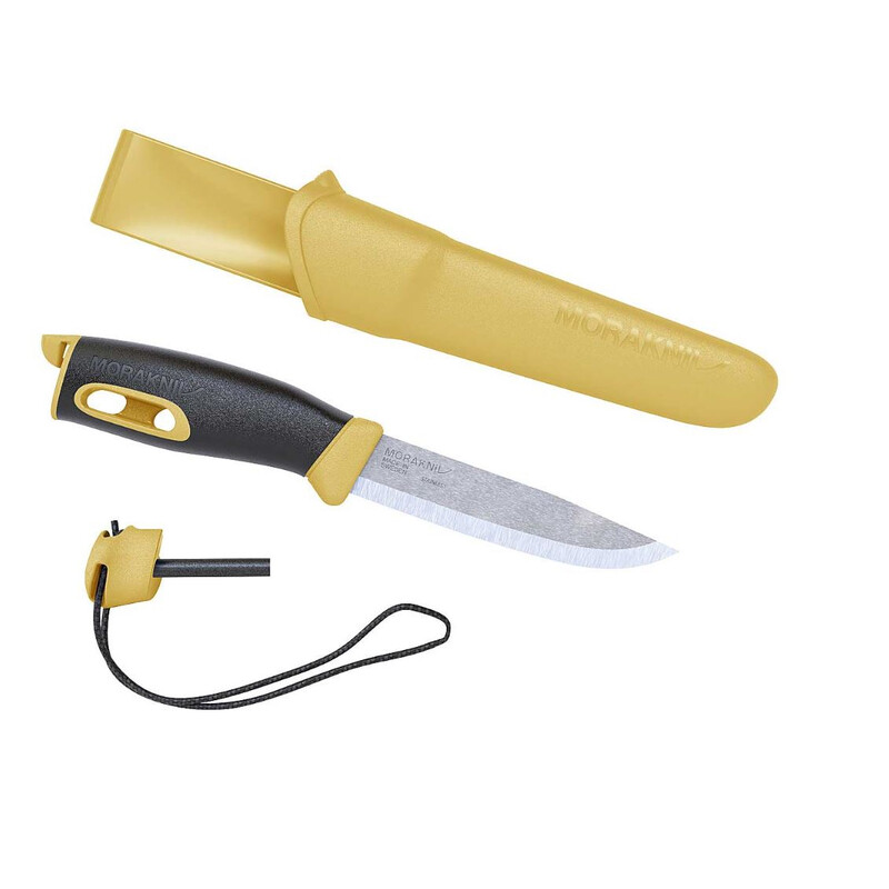 Morakniv Gürtelmesser COMPANION SPARK gelb