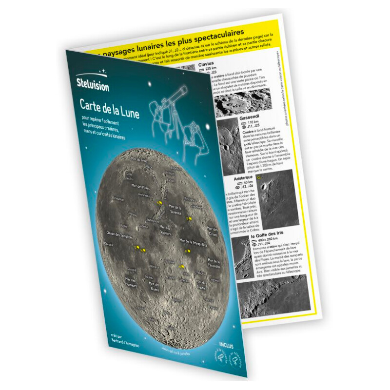 Stelvision Atlas Carte de la Lune