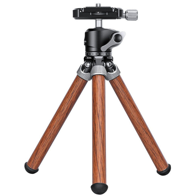 Leofoto Tischstativ MT-02C+LH-22 Wooden Color