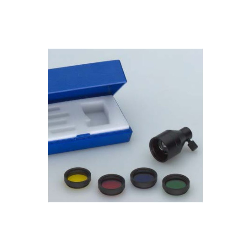 SCHOTT Fokussiervorsatz und Filterset für Lichtleiter bis Ø 5mm