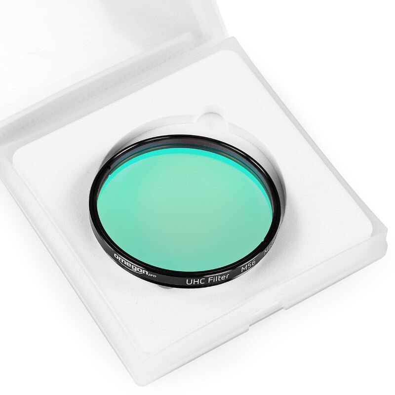 Omegon Fernglas 2x54 für Sternfeldbeobachtung + 2 Pro UHC Filter M56
