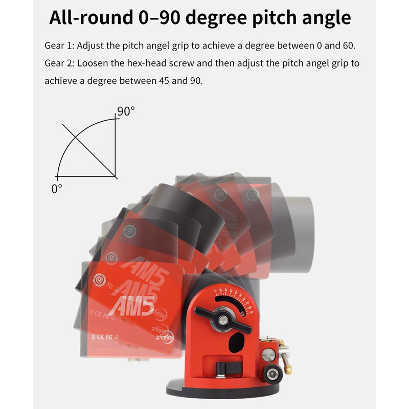 ZWO Montierung AM5 Harmonic Equatorial Mount