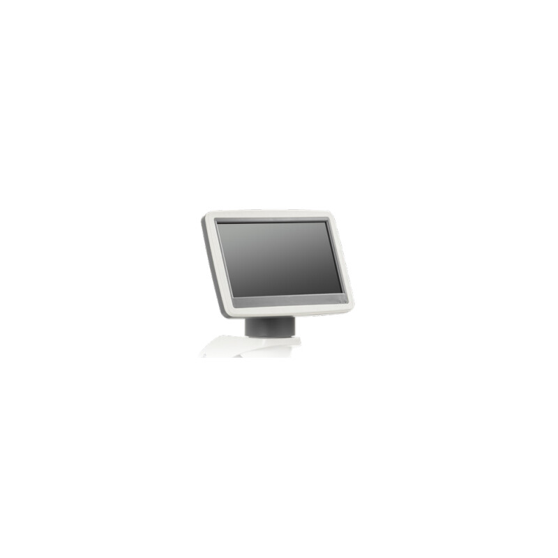 Euromex Mikroskop BioBlue, BB.4200-LCD, 7 inch LCD Bildschirm, SMP 4/10/S40x Objektiven, DIN, 40x - 400x, 10x/18, LED, 1W, einfacher Objekttisch