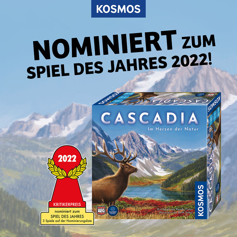 Kosmos Verlag Cascadia: Im Herzen der Natur