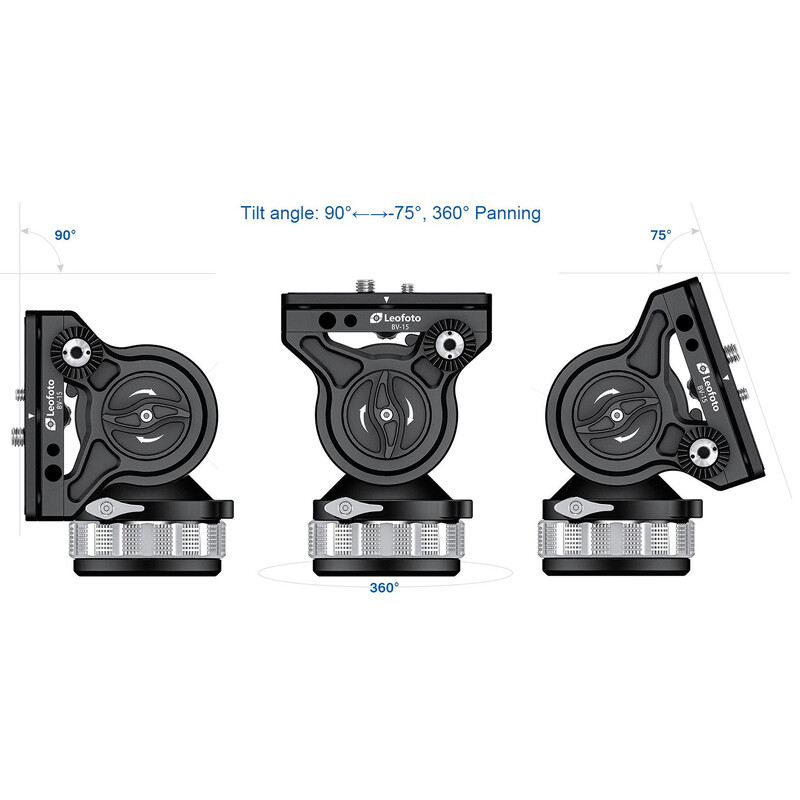 Leofoto Carbon-Dreibeinstativ LVM-323C+BV-15 Manba LVM