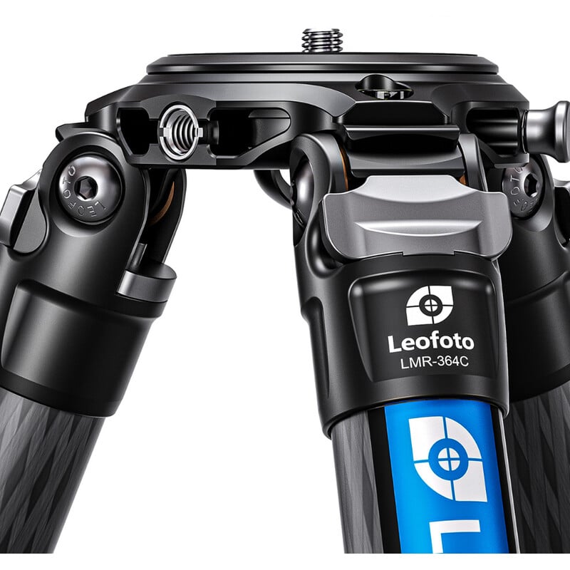 Leofoto Carbon-Dreibeinstativ LMR-364C Rapid Summit mit Beinklemmen