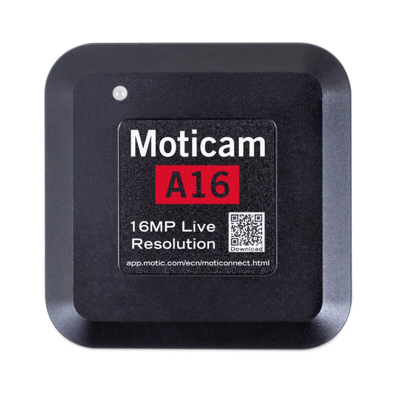 Motic Kamera A16, color, sCMOS, 1/2.3", 1.34µm, 30fps, 16MP, USB 2.0