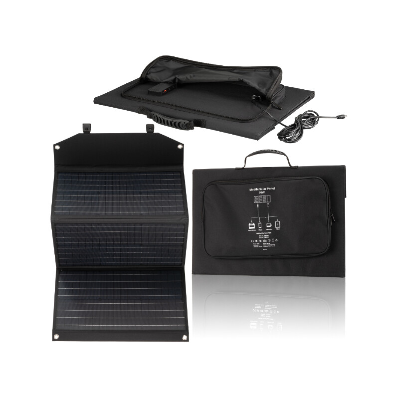 Bresser Mobiles Solar-Ladegerät 90 Watt