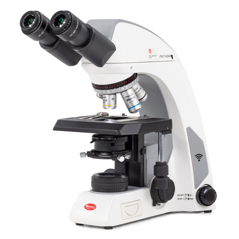 Motic Mikroskop Panthera cloud, bino, digital, infinity, plan, achro, 40x-1000x, 10x/22mm, Halogen/LED, HDMI, 8MP
