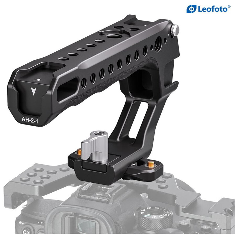 Leofoto Camera Cage Handgriff mit Schiene AH-2-1