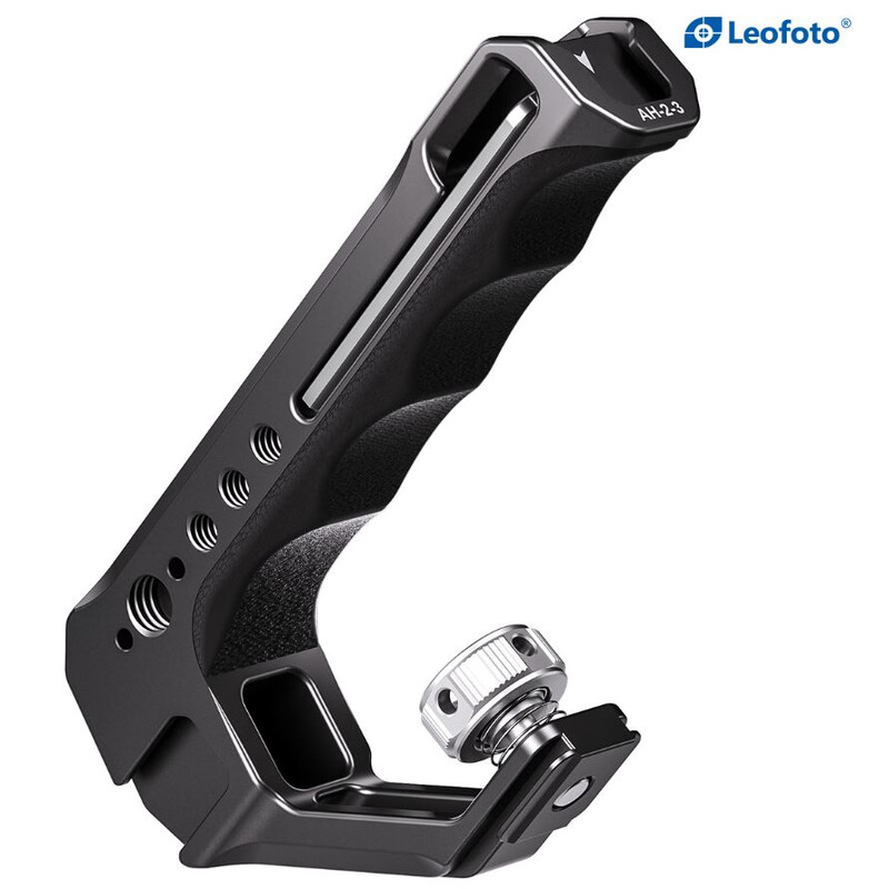 Leofoto Camera Cage Handgriff mit Blitzschuhadapter AH-2-3