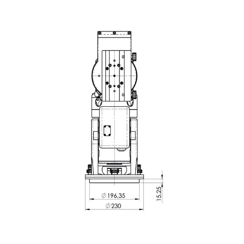 10 Micron Montierung AZ 2000 HPS Combi DT